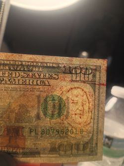 $100 bill $500