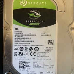 1T hard drive