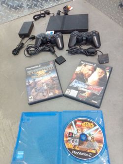 PlayStation 2 Slime with Games Include