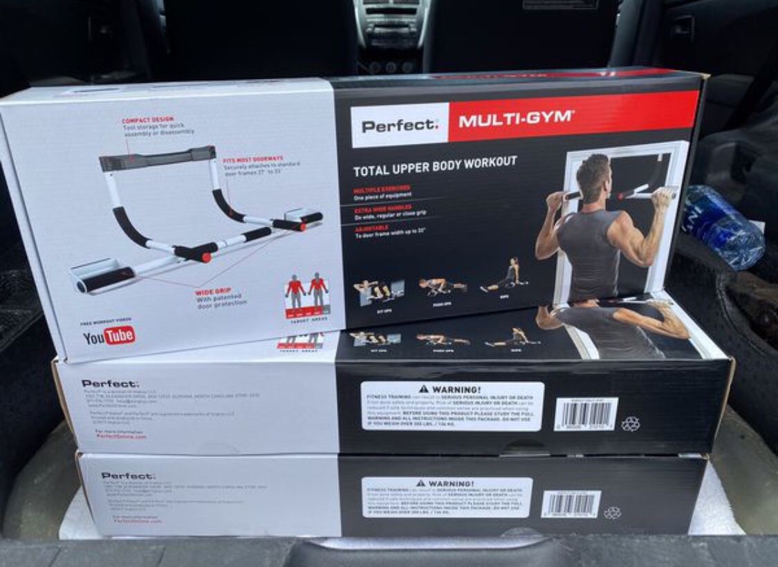 Doorway Pull Up Bar Portable Gym System BRAND NEW IN THE BOX
