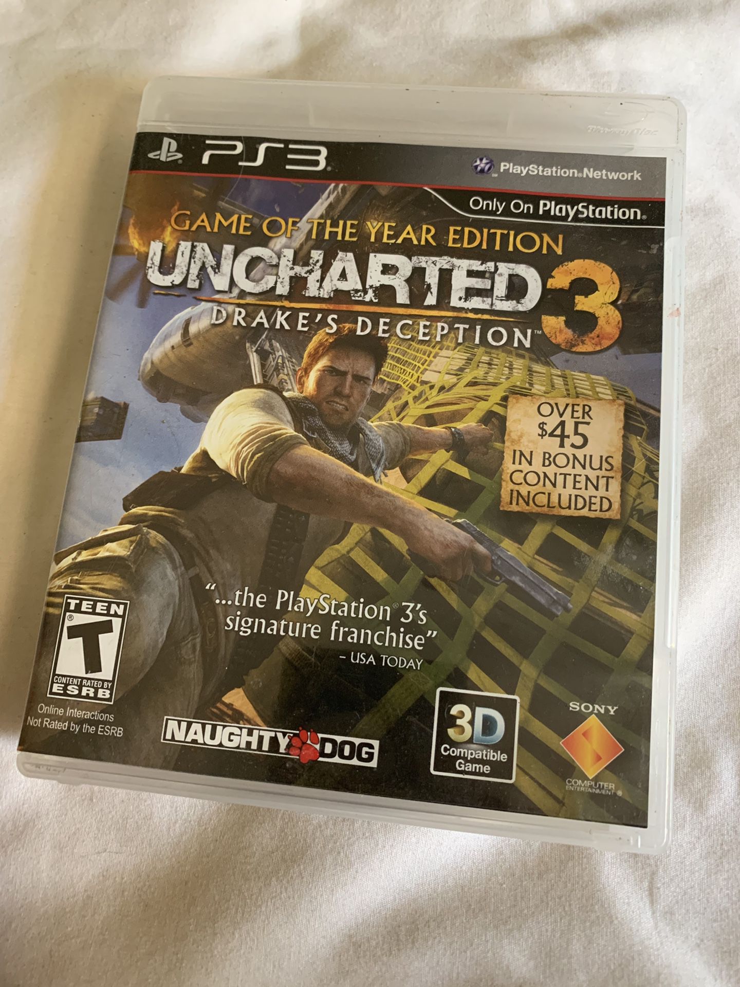 Uncharted ps3 game