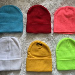 COLORED BEANIES (NEW) - $10