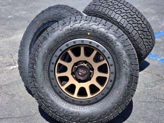 17" BASTA RF1 wheels Falken Chevy Silverado Wheels 6 Lug GMC Sierra Tahoe