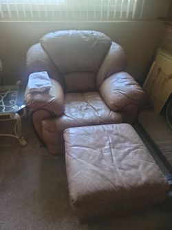 Chair with stool