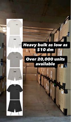 Essentials Shorts and Shirts Bulk