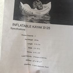 Inflatable Kayak By SeaEagle