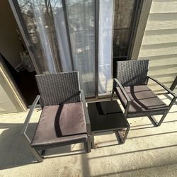 Outdoor patio set