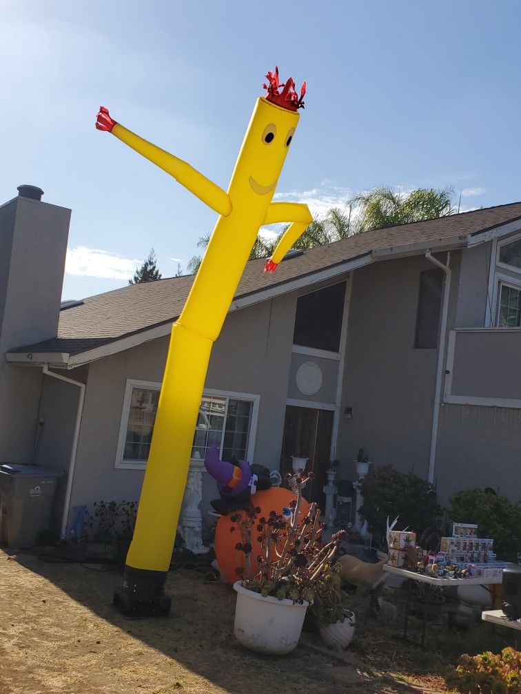 20ft Inflatable Tube Man Waving Puppet Sky Dancing Man with blower