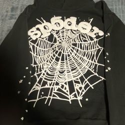 Sp5der OG Web Hoodie”Black”