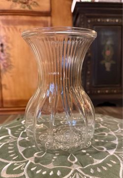 Beautiful glass vase