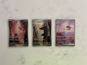 Charmander / Charmeleon / Charizard Pokemon 151 Cards