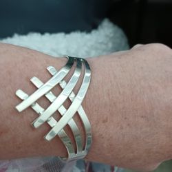 Sterling Silver Cuff Bracelet 