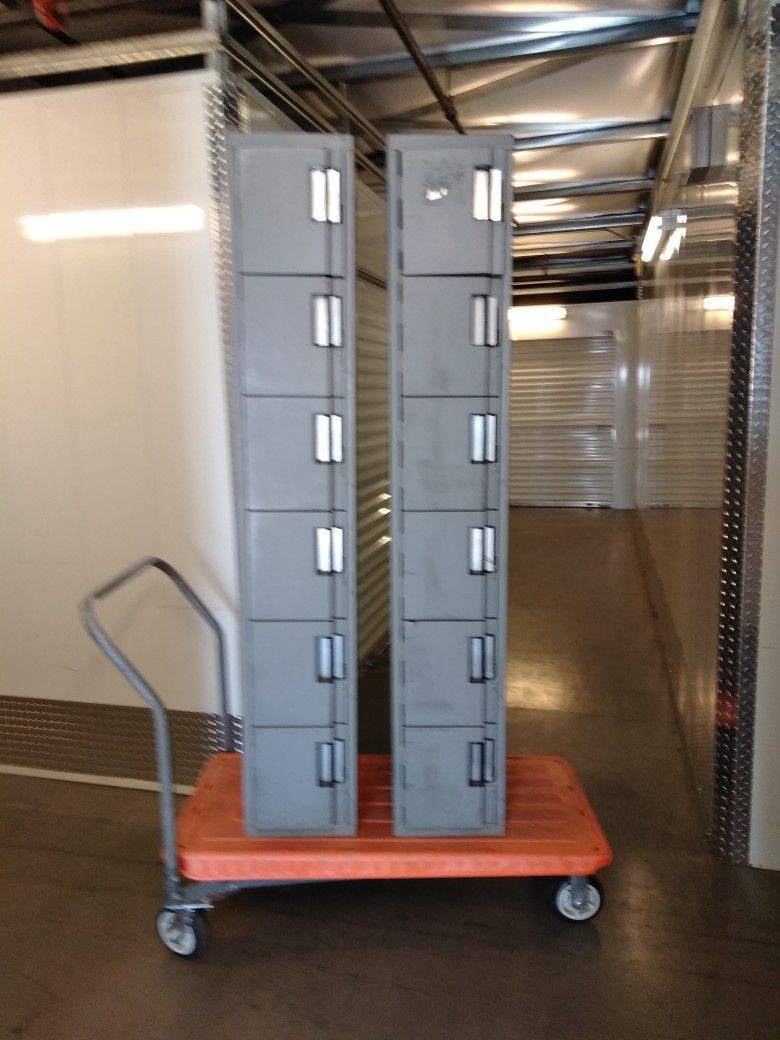 6 Tier Metal Locker Storage Lockers Tool Box