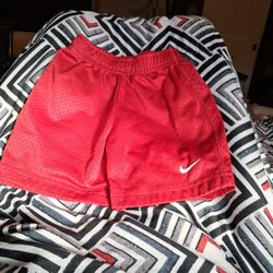 Boys Size 3 Red Nike Shorts