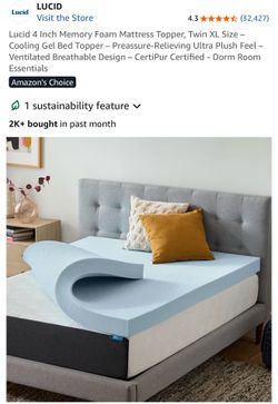 Mattress Topper Twin XL