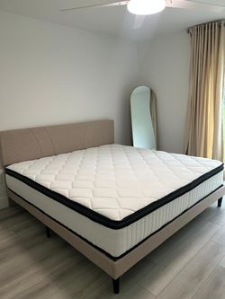 King Size bed + Mattress