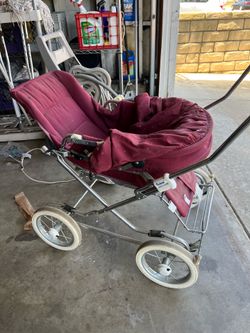 Vintage Emmaljunga Baby Pram stroller made in Sweden