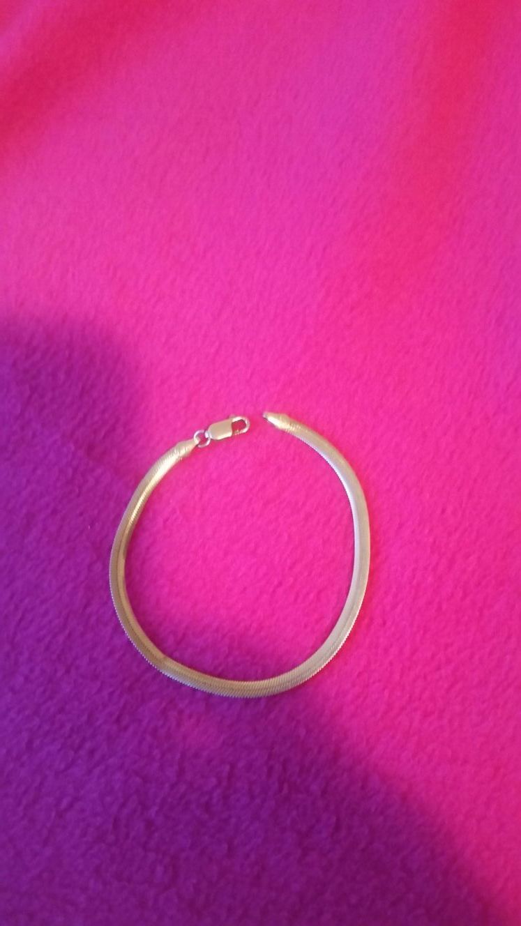 Silver italy bracelet