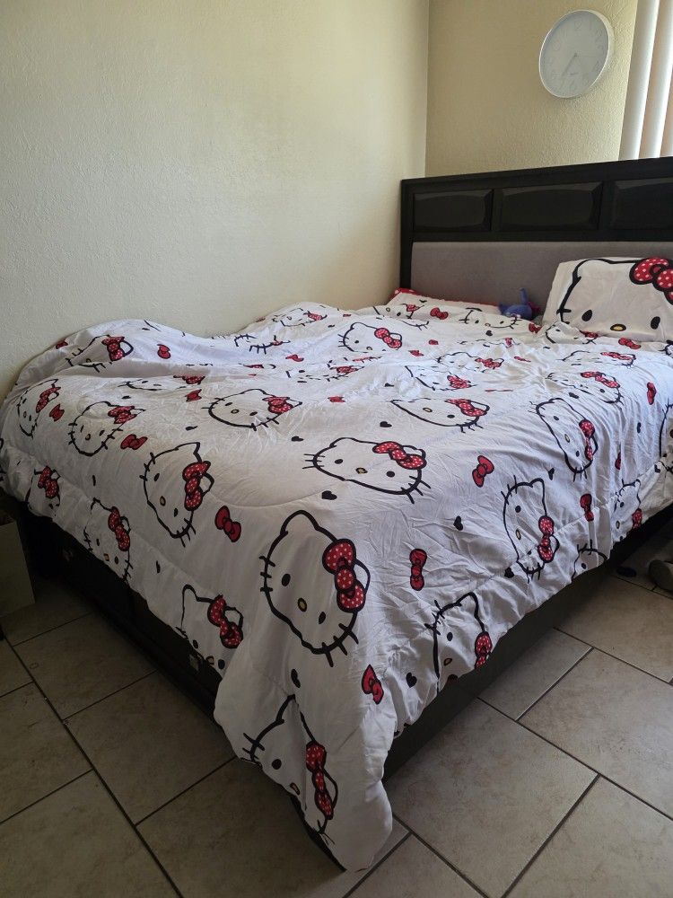 A Queen Size Bedroom Set