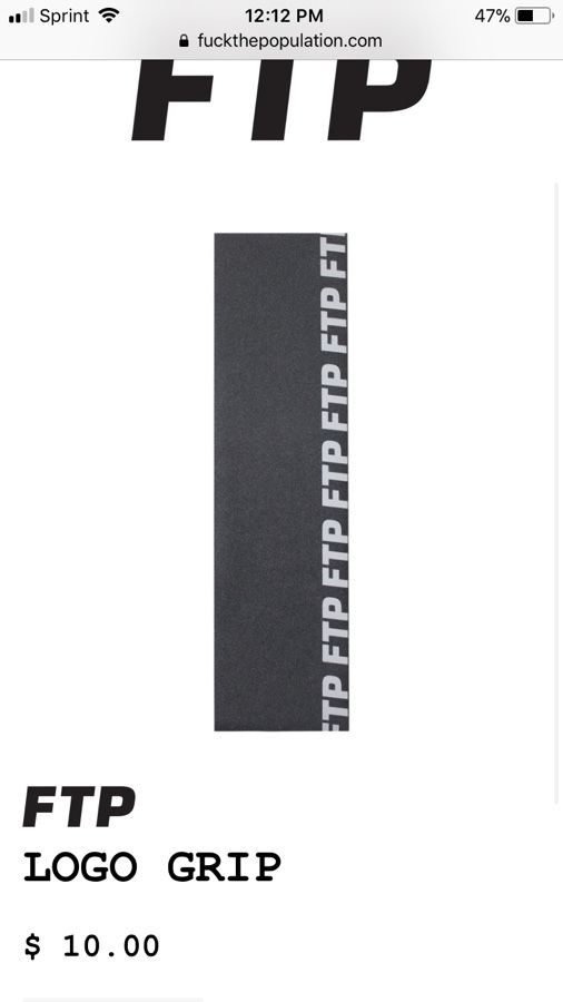 FTP grip Tape
