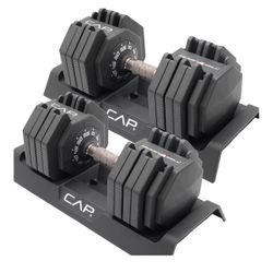 CAP Adjustable Dumbbell Weights. Selling The Pair!