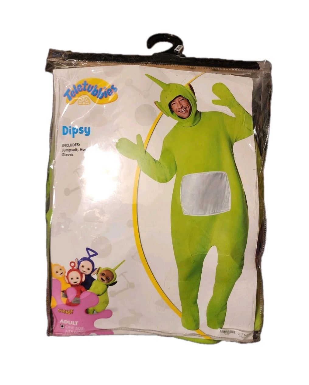 Teletubbies Disney Adult Halloween Costume NWT