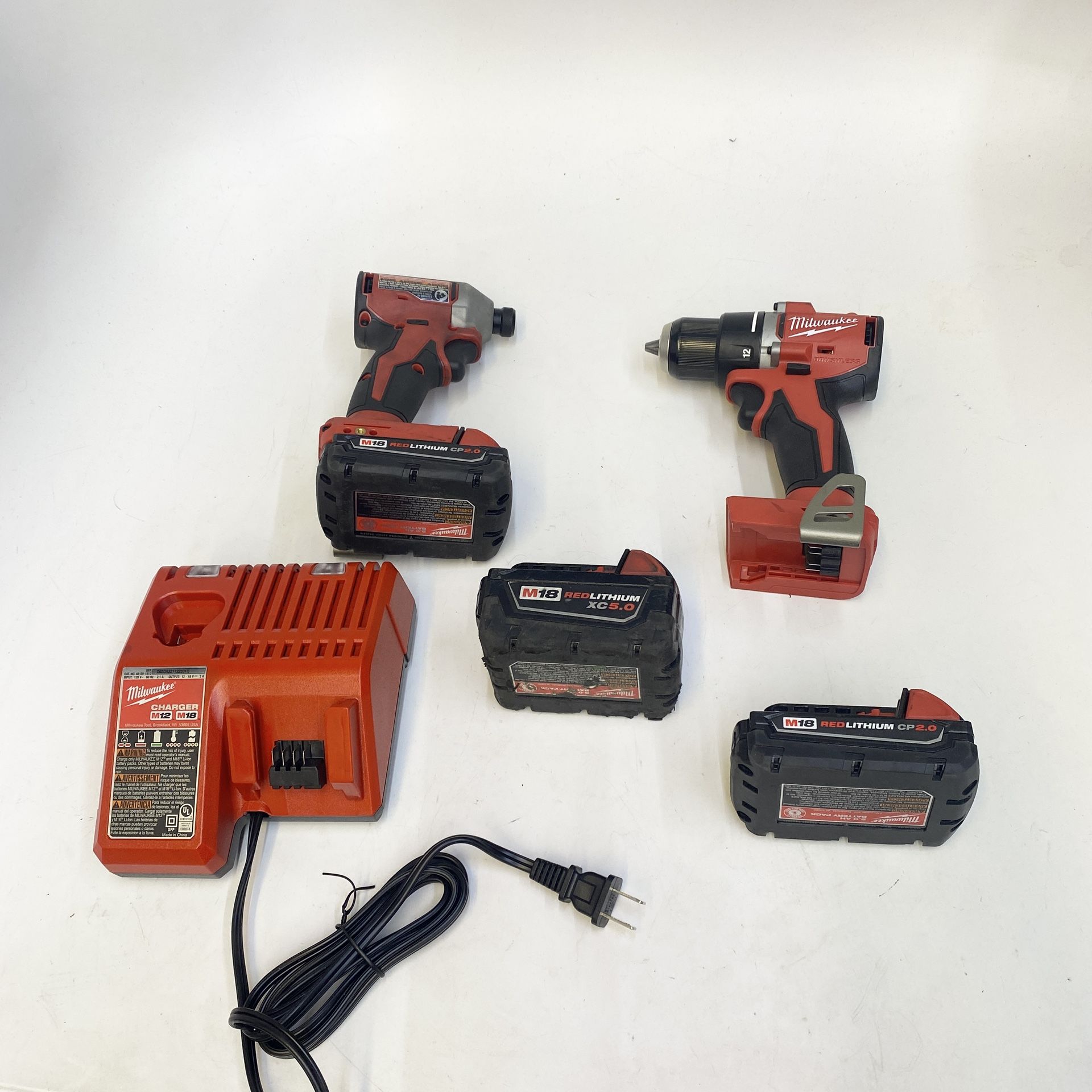 Milwaukee Drill Driver Combo Set