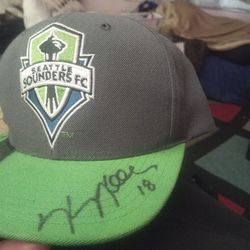 Seattle sounders signed hat