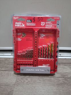 Milwaukee  Drill Bit set   Metal