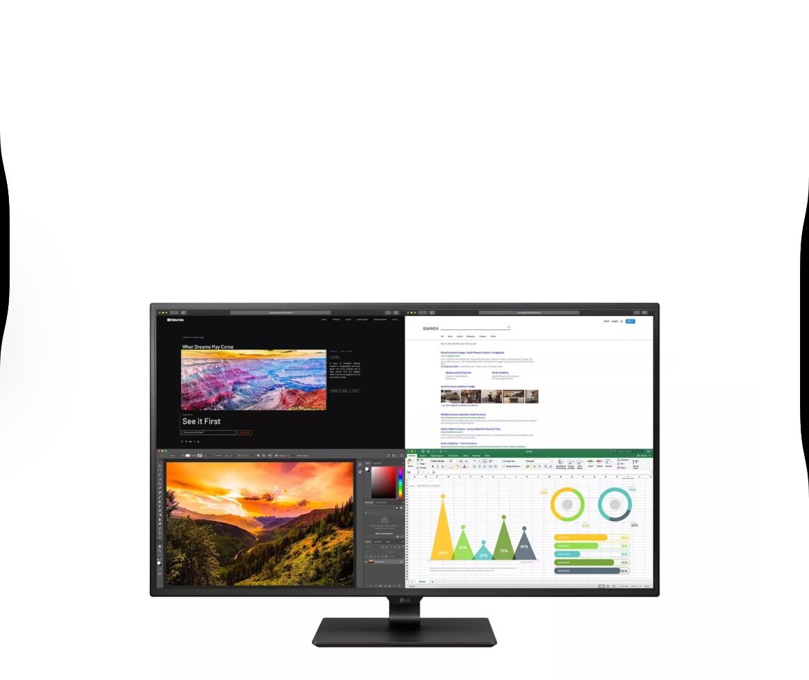 43” LG 4K UHD IPS USB-C HDR 10 Monitor