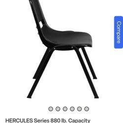 Stackable Chairs Good Conditions $8 Each 80 Chairs Available 