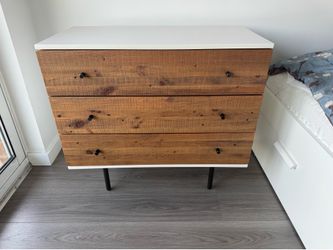 West Elm Reclaimed Wood + Lacquer 3-Drawer Dresser