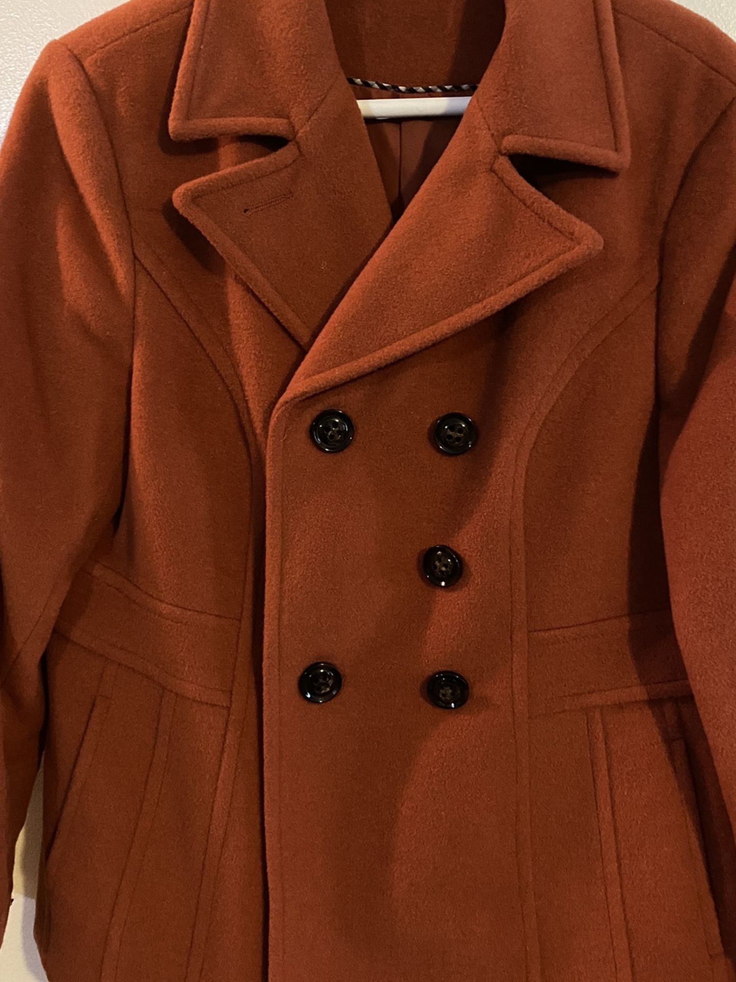 WOOL WOMEN COAT SIZE XL