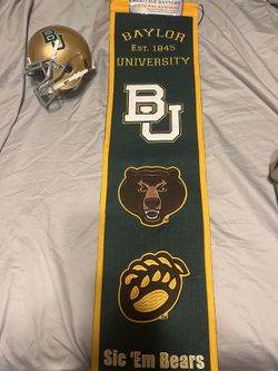 Baylor Helmet & Banner bundle