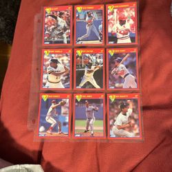 Great Value ! 1989 Score - Superstars & Rising Stars With Hall Of Famer Tony Gwynn & Robin Yount Lot #1 Only $1 Firm WOW ! 