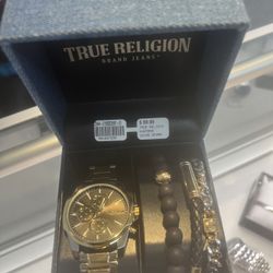 Men’s True Religion Watch Set (NEW ARRIVAL 🎄)