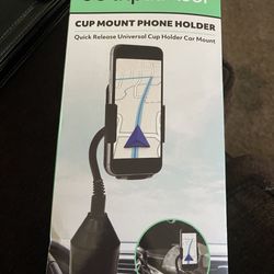 Cup Mount phone Holder It’s Perfect For You Phone Extends As Well. 