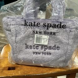 Kate Spade ella faux shearling tote