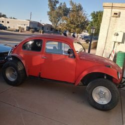 1957 Baja Bug.  Oval Window