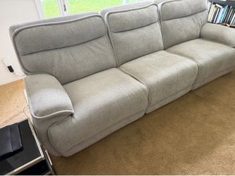 Macys almost brand new Zero Gravity 3 Piece Recliner 4 months old