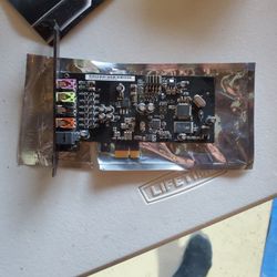 Asus  Xonar Se 5.1 Channel Pcie Sound Card.