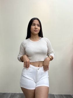 Short Jeans White