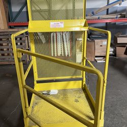 Forklift Cage With Security Back 