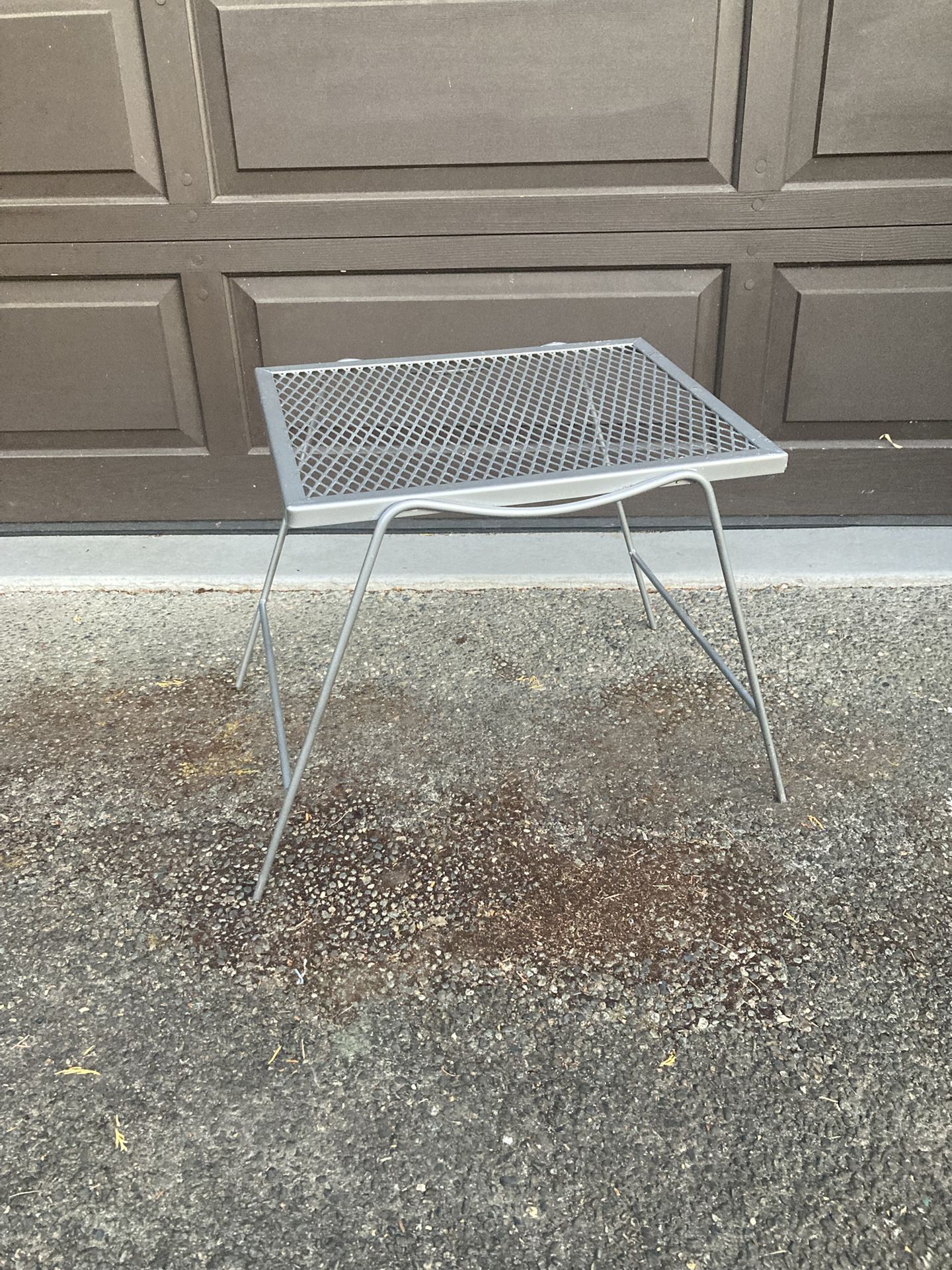 Vintage Outdoor Metal Table