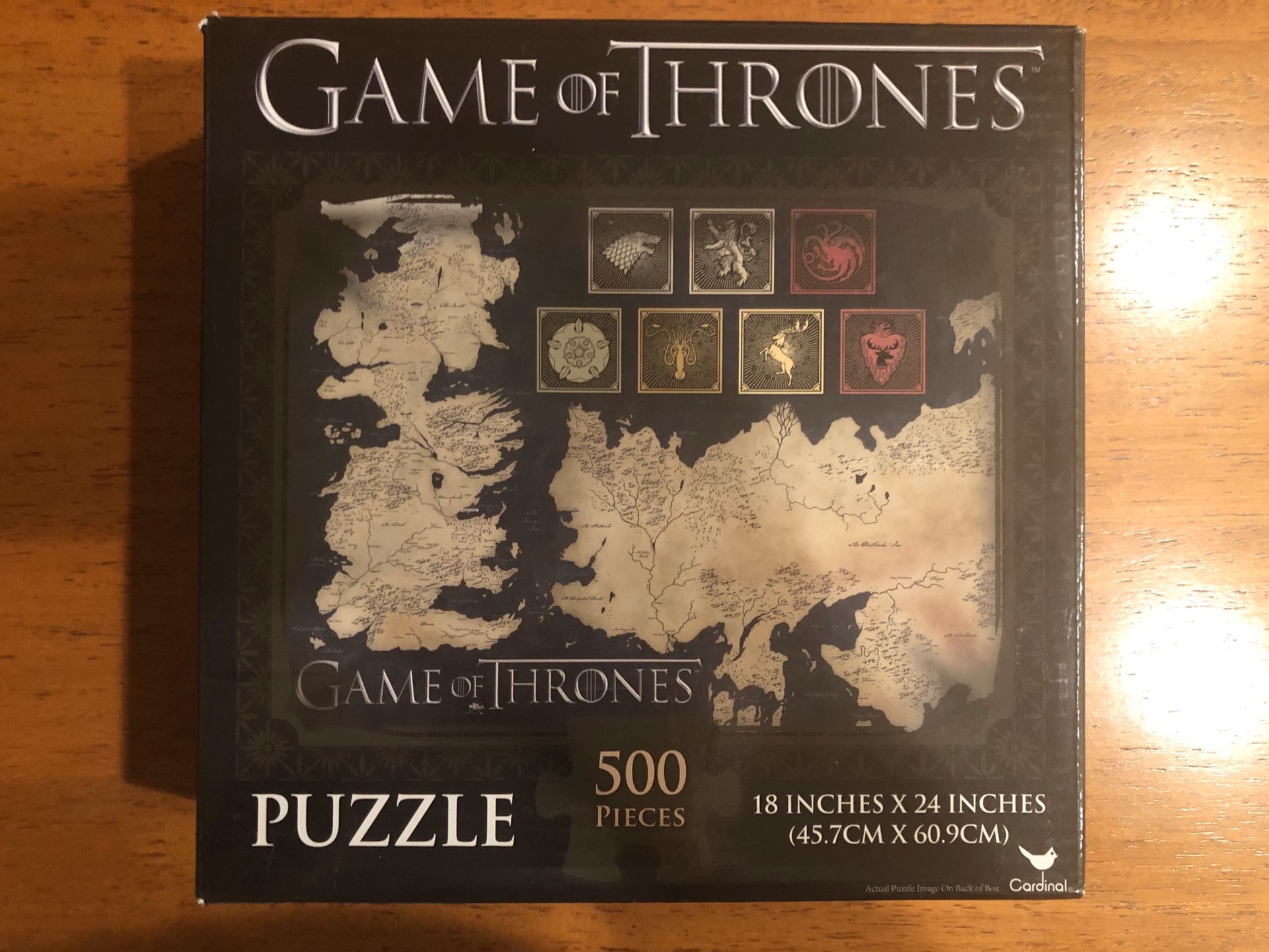 Game of Thrones puzzle 500 pieces