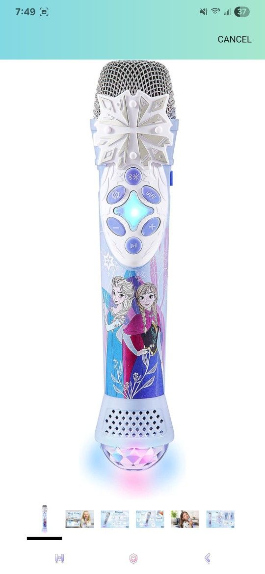 Frozen Bluetooth Microphone