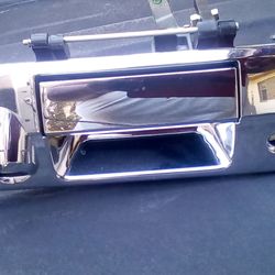 Chrome 2007 Toyota tundra chrome tailgate latch for the ones that have the back up camera