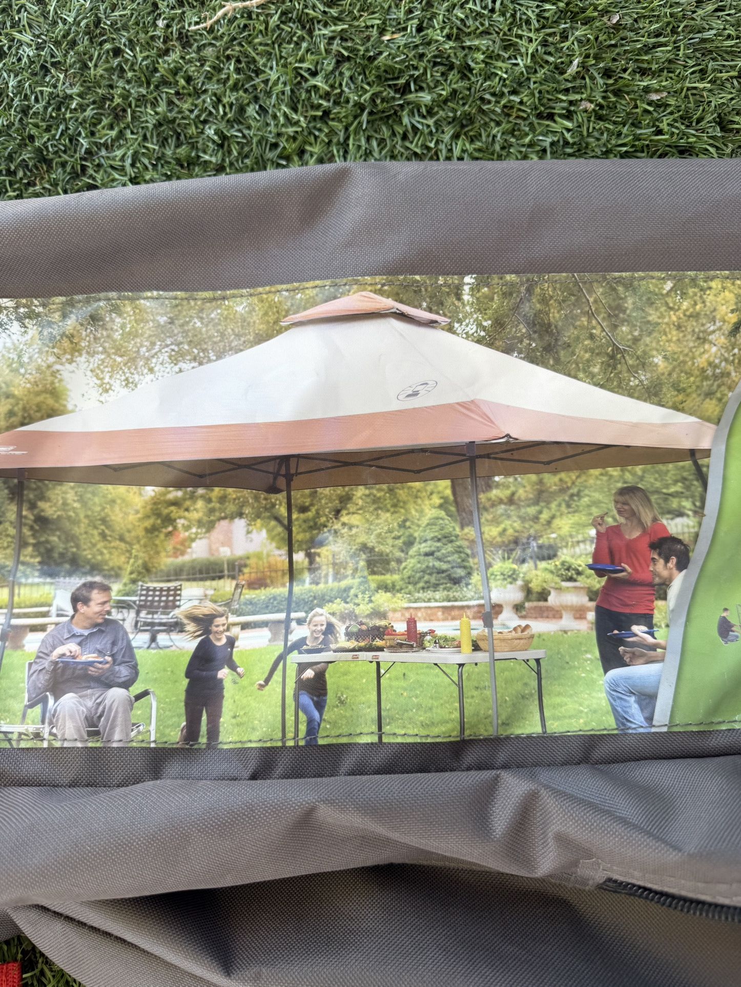 Coleman Vented Top $300 Instant Canopy With Rolling Case
