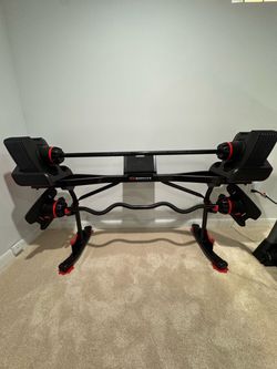 Bowflex SelectTech 2080 Adjustable Barbell with Curl Bar