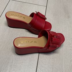 Red Sandals